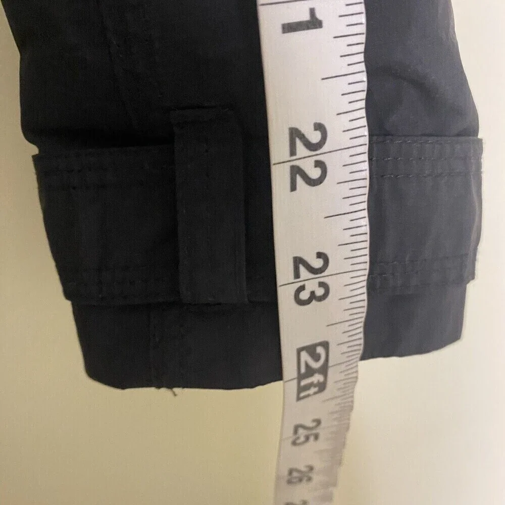 THE NORTH FACE CITY RAIN TRENCH Coat JACKET Belted WOMENs XS Black Nylon No Hood